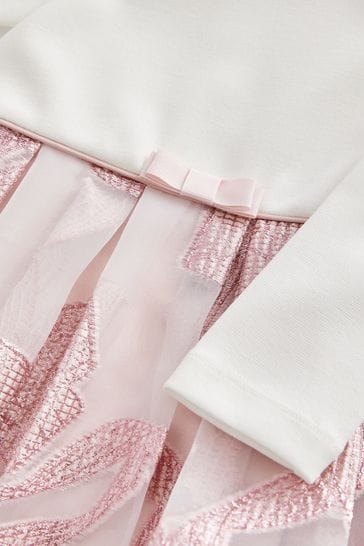 Ted baker pink deals long sleeve dress