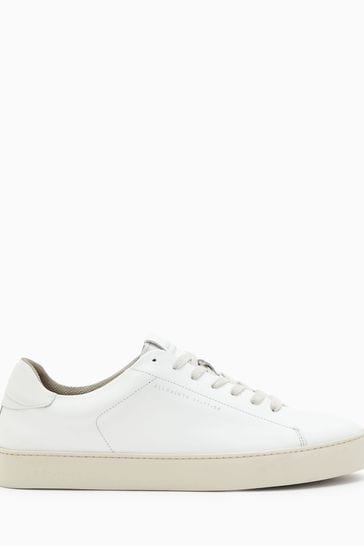 AllSaints White Low Top Shoes