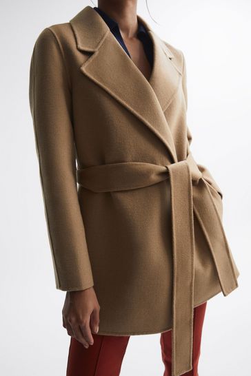 Reiss shop camel coat