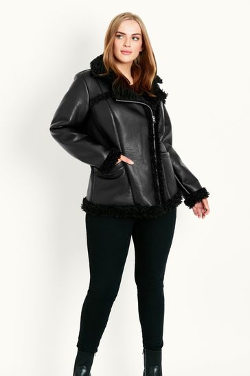 Evans biker jacket online
