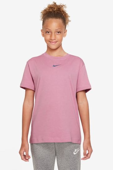 Nike Pink Oversized Essential TShirt