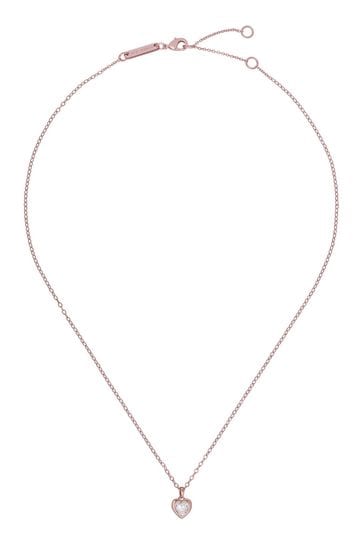 HANNELA Crystal Heart Pendant Necklace For Women