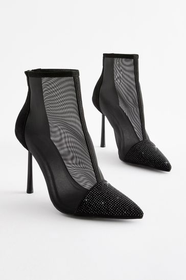 Mesh boots on sale