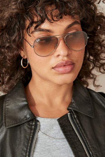 Buy Ray Ban Large Aviator Sunglasses from Next Austria