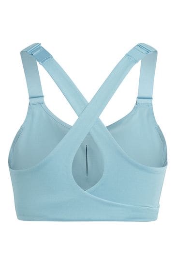 Buy adidas Blue FastImpact Luxe Run High-Support Bra from Next