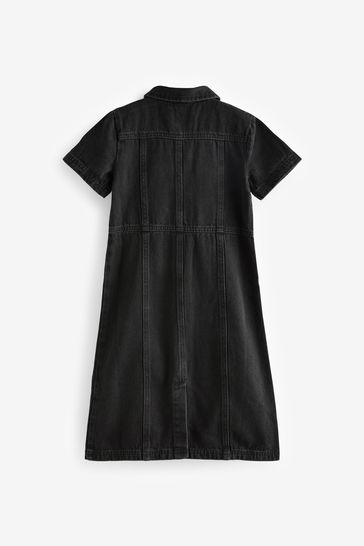 Buy Fitted Denim Dress 3 16yrs from the Laura Ashley online shop