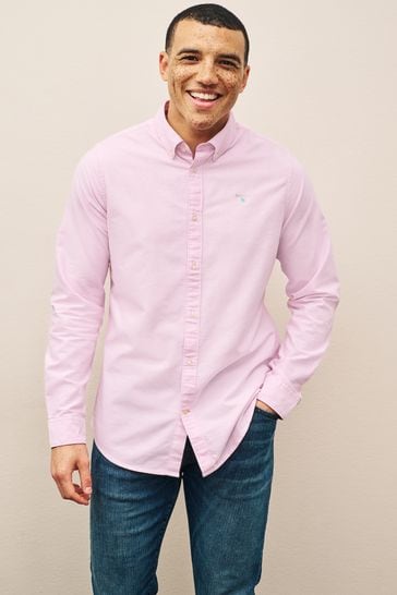 Barbour pink shirt new arrivals