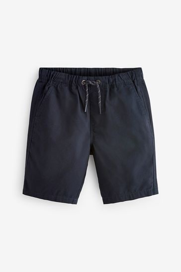 Navy Pull-On Shorts (3-16yrs)