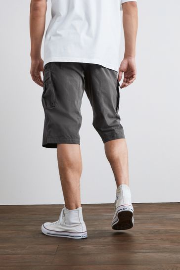 Mens long hotsell shorts next