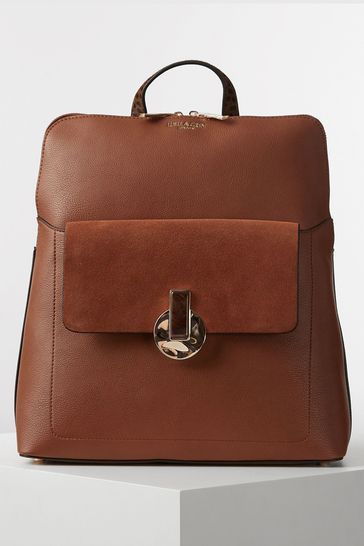 Buy Natural Luella Grey Penelope Laptop Backpack from Next Germany