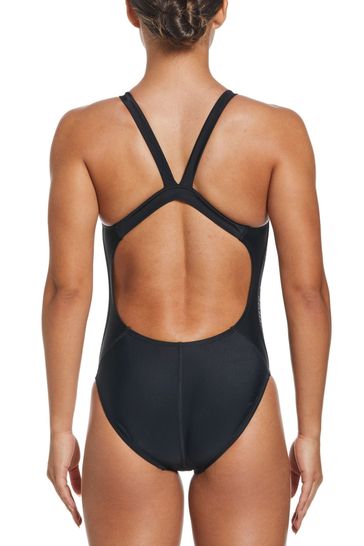 Nike Logo Tape Fastback Swimsuit