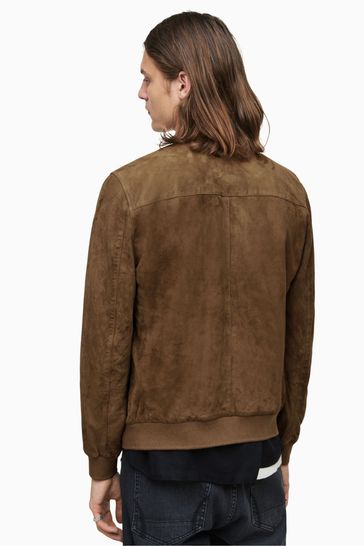 Buy AllSaints Natural Kemble Bomber Jacket from Next Luxembourg