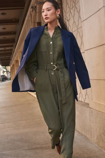 Next green jumpsuit store