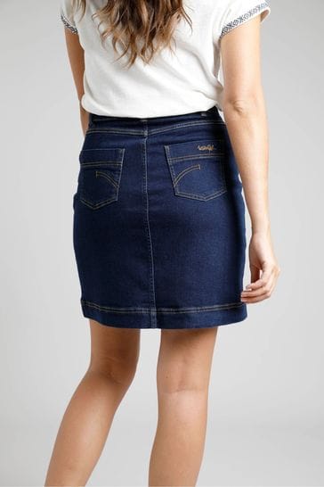 Blue hotsell jean skirt