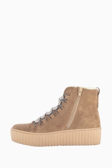 Natural suede sale ankle boots