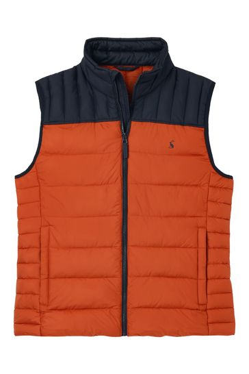 Joules orange jacket cheap