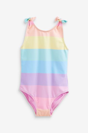 Buy Multi Stripe Tie Shoulder Swimsuit 3mths 7yrs from Next United Arab Emirates