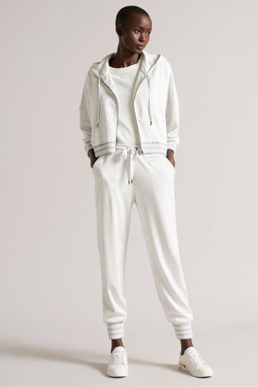 Buy Ted Baker Firtha Grey Marl Joggers With Eyelet from Next Austria