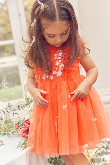 Soft orange dress on sale