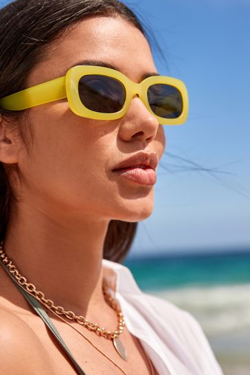 Polarized cheap rectangular sunglasses