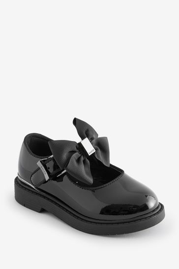 Buy Baker by Ted Baker Girls Back to School Mary Jane Black Shoes with Bow  from Next USA
