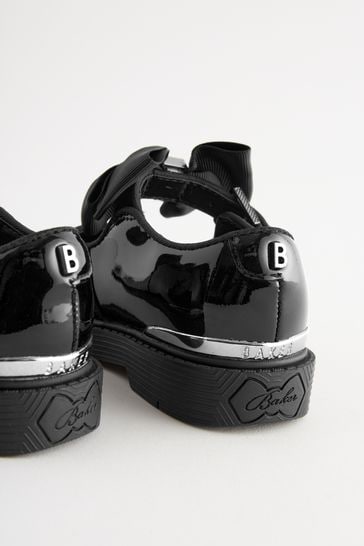 Buy Baker by Ted Baker Girls Back to School Mary Jane Black Shoes with Bow from Next Italy