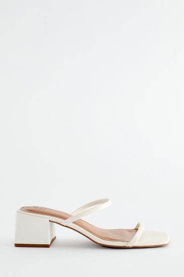 Buy Bone White Regular Wide Fit Forever Comfort Two Band Block