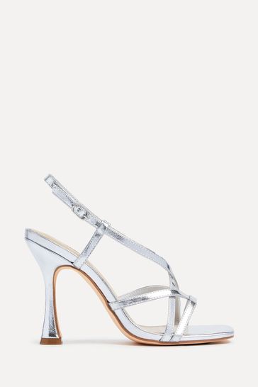 Linzi silver heels top