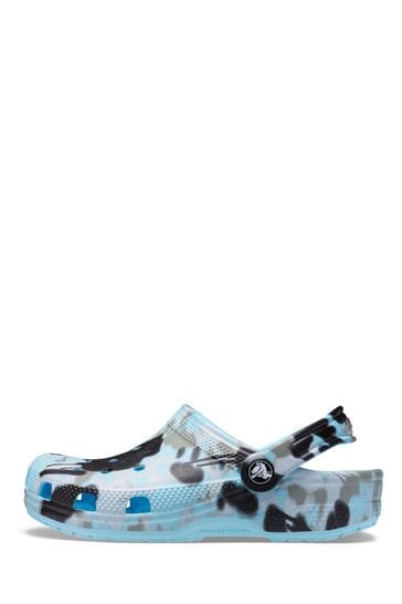 Blue 2025 camo crocs