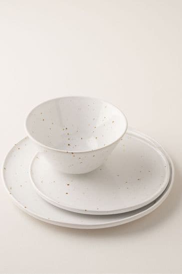 White dish set hotsell