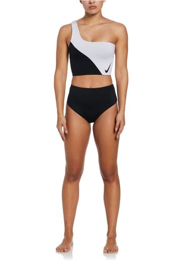 Nike black 2025 and white bikini