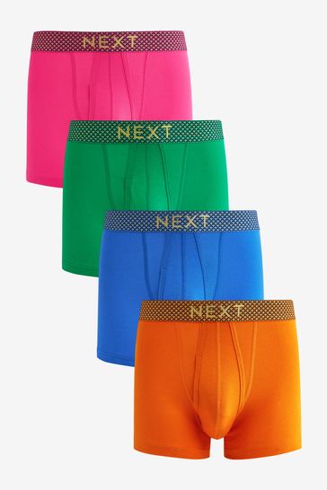 Bright Colour Geo Waistband A-Front Boxers