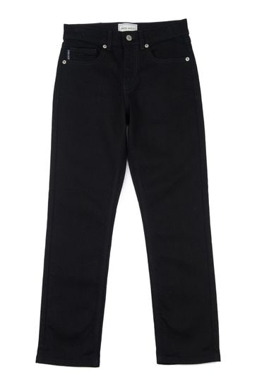 Jack Wills Straight Leg Black Denim Jeans