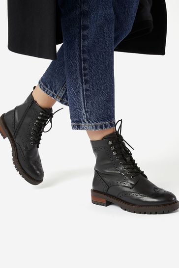 Dune lace sales up ankle boots