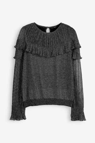 Next online ruffle top