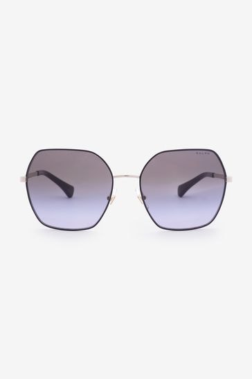 Buy Ralph by Ralph Lauren Gold Hexagon Frame Sunglasses from Next Turkey