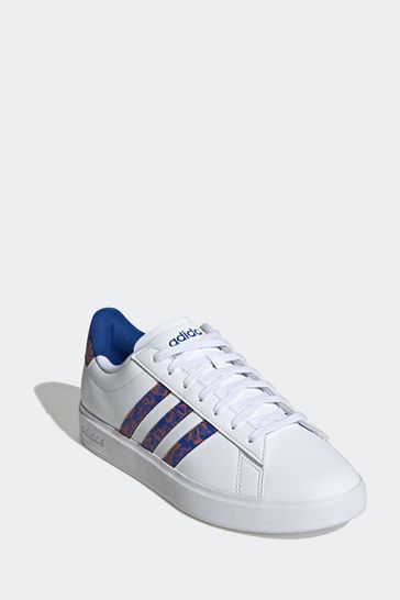 Adidas white grand court online