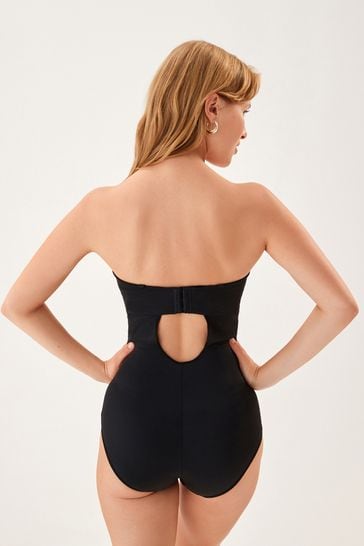 Buy Black DD+ Minimising Tummy Control Smoothing Strapless Bodysuit from  Next Ireland