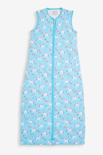 JoJo Maman B b Unicorn Print 2.5 Tog Toddler Sleeping Bag