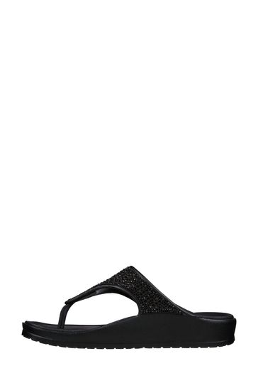 Skechers cali embellished flip flop outlet