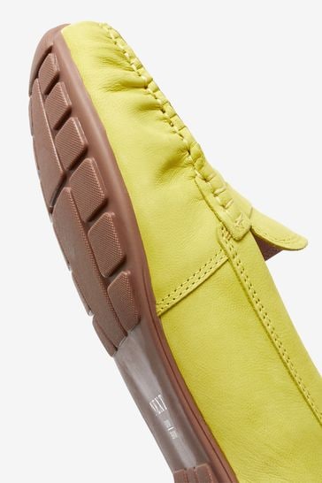 Lime green wide fit shoes online