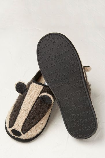Next online badger slippers