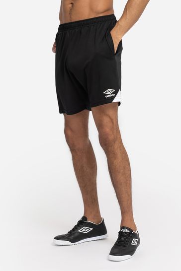Black umbro shorts sales