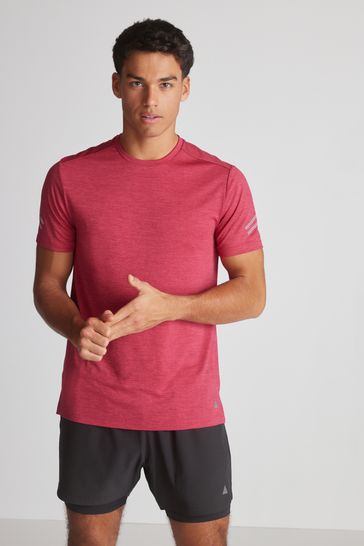 Raspberry Pink Short Sleeve Tee Active Gym & Training T-Shirt