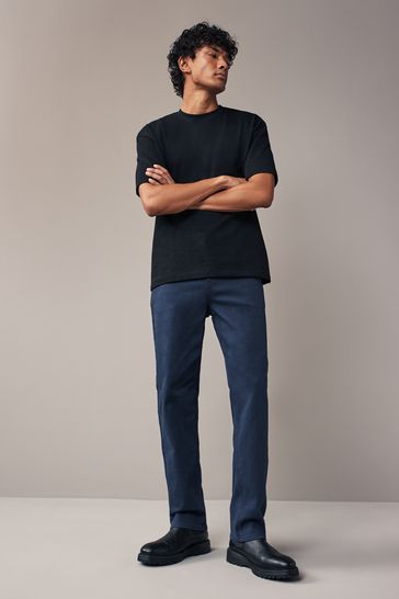 Buy Navy Straight Coloured Stretch Jeans from Next Canada