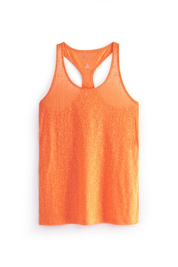 Orange vest top womens top
