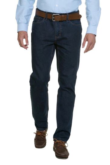 Buy Raging Bull Blue Tapered Jeans from the Laura Ashley online shop