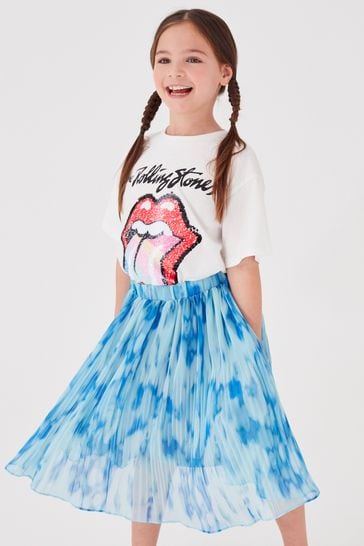 Blue hot sale skirt 3