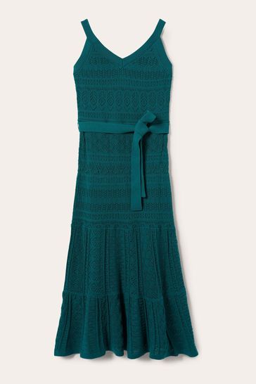 Boden green lace dress hotsell