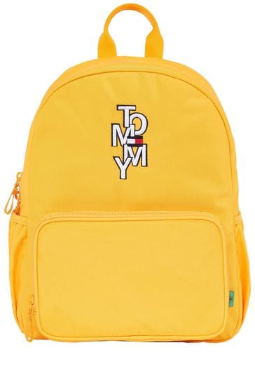 Buy Tommy Hilfiger Yellow Logo Backpack from Next Luxembourg